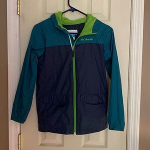 Boys Columbia Light Jacket size Medium 10/12
